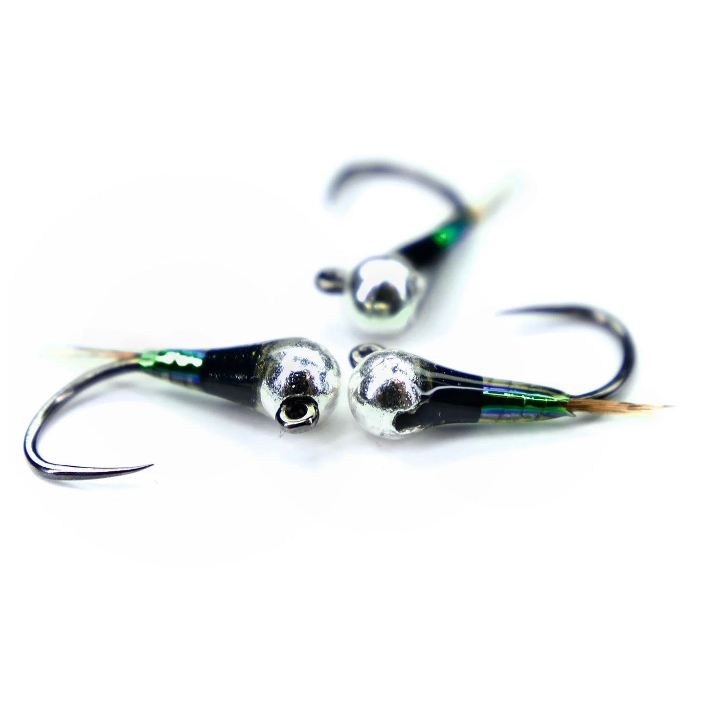 Ninfa Gasolina con bead in tungsteno per trote e temoli