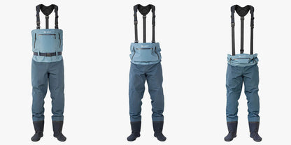 Waders pettorali convertibili ALPINE DIVER V3 hotfly