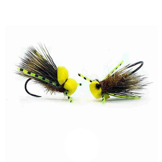 Mosca Madame X dry fly artigianale per trote e temoli