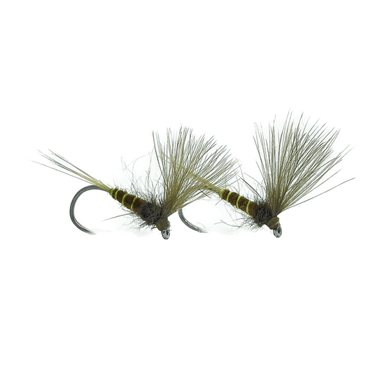 Mosca March Brown dry fly artigianale per trote e temoli