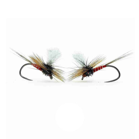 Mosca Red Spinner dry fly artigianale per trote e temoli