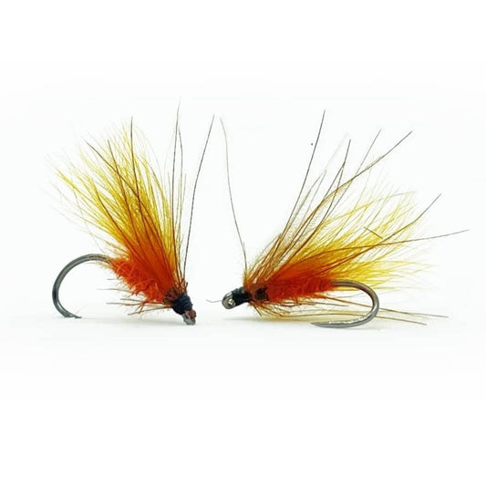 Mosca Sedge CdC dry fly artigianale per trote e temoli