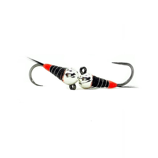 Ninfa Perdigon FMJ con bead in tungsteno per trote e temoli