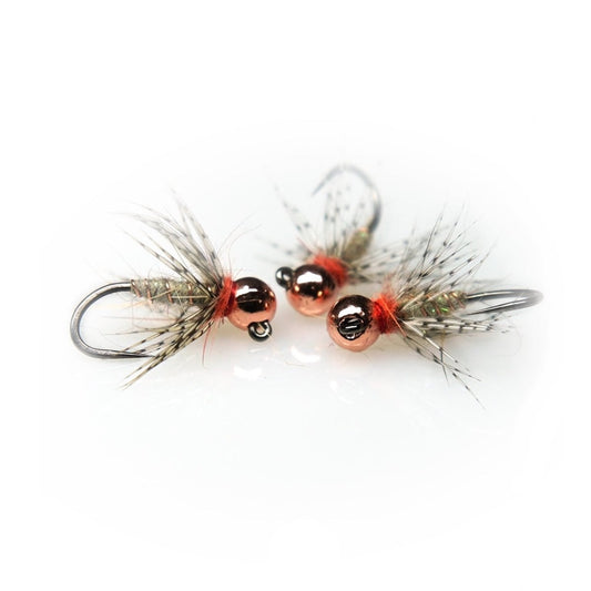 Ninfa Pettirosso con bead in tungsteno per trote e temoli