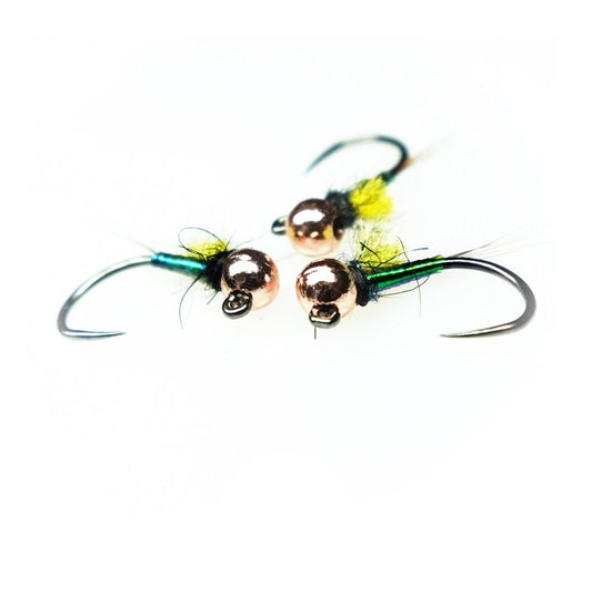 Ninfa Pineapple 2.0 jig con bead in tungsteno per trote e temoli