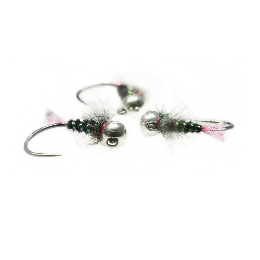 Ninfa Spark jig con bead in tungsteno per trote e temoli