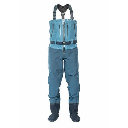 waders hotfly alpine diver v3 tizip di colore nero, con zip frontale impermeabile e design professionale.
